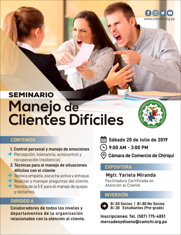 Seminario Manejo De Clientes Difíciles